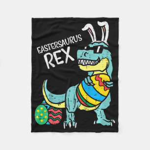 Kids Ostsaurus Rex Ostern Trex Hase Kleinkind Bo Fleecedecke