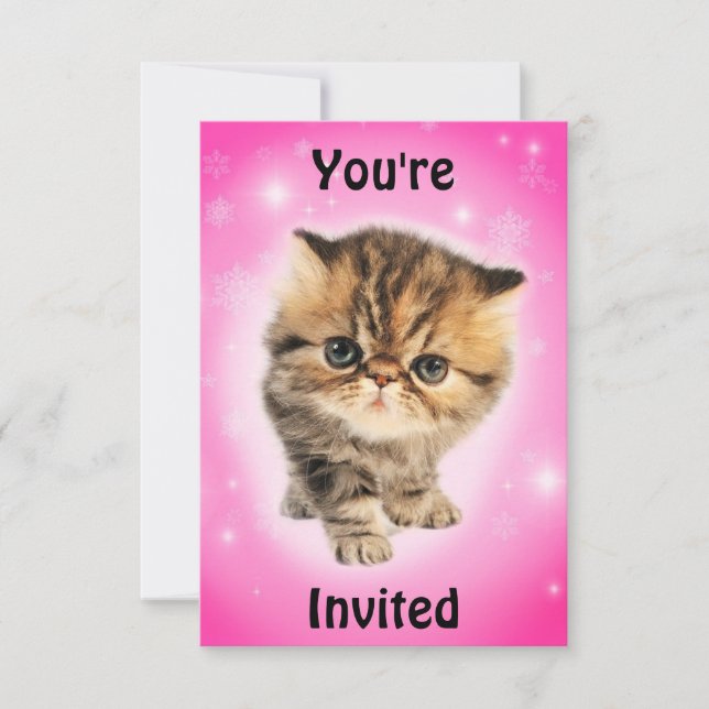 Kid's Party Einladung (Vorderseite)