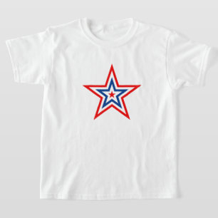 Kids Patriotic Star T - Shirt