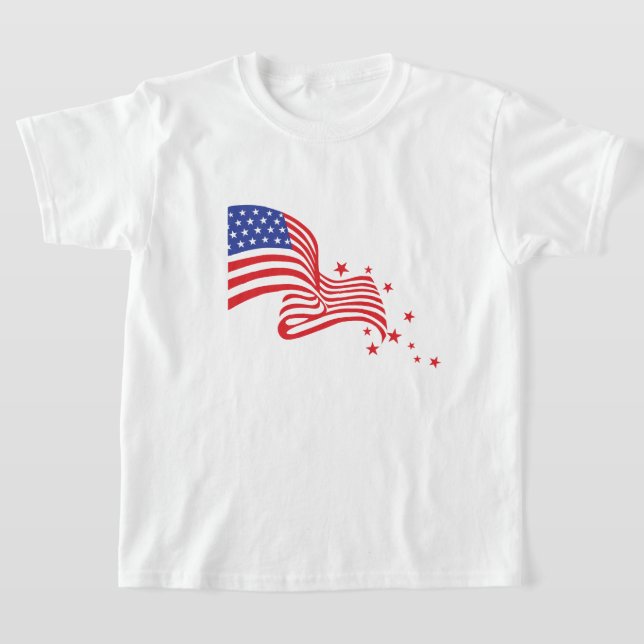 Kids Patriotic T - Shirt (Ablage )