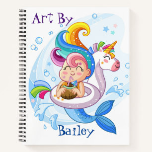 Kids Personal Sketch Spirale Notebook Notizbuch