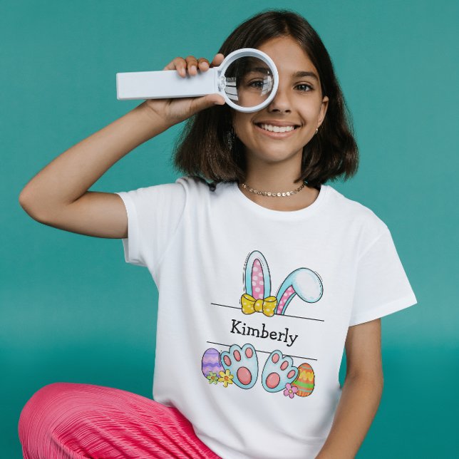 Kids Personalisiert Osterfest Shirt (Von Creator hochgeladen)