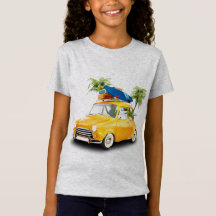 Kids' Picnic Car Printed T - Shirt