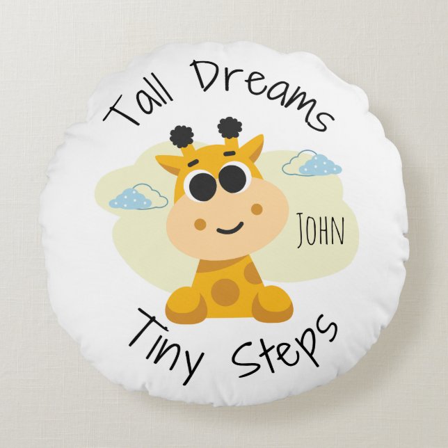 Kids Pillow Rundes Kissen (Vorderseite)