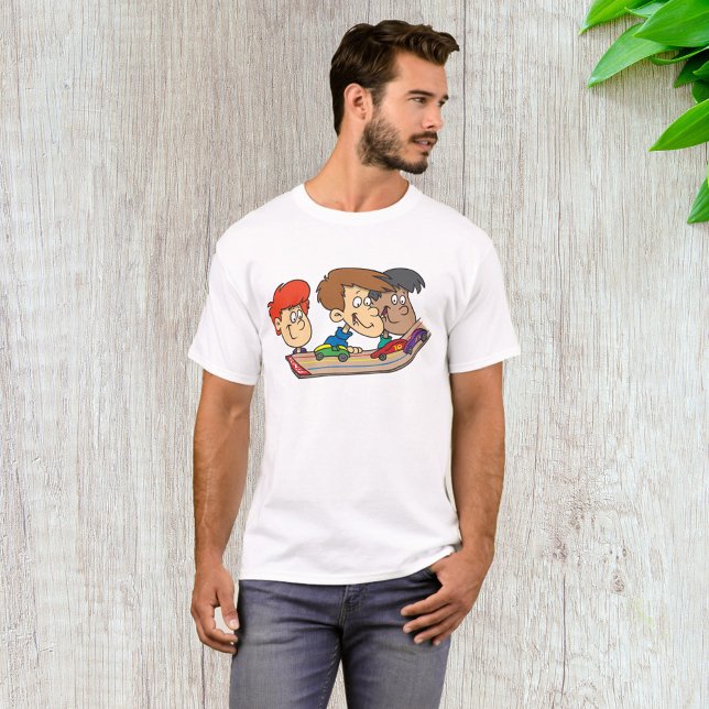 Kids Pinewood Derby Car Race T-Shirt (Von Creator hochgeladen)