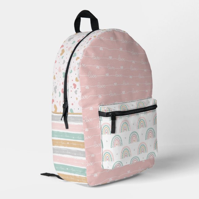 Kids Pinsel Rucksack (Rückseitige Ecke links)