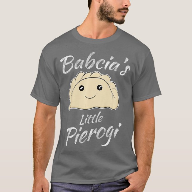 Kids Polish Babcia Little Pierogi T-Shirt (Vorderseite)