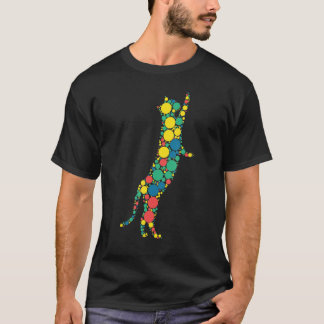 Kids Polka Dot Day Cat International Dot Day Kids T-Shirt