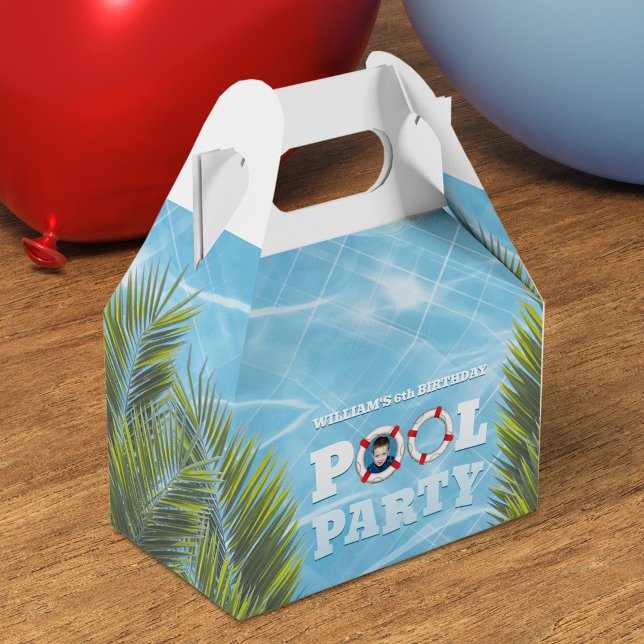 Kids Pool Gastgeschenk Box - Danke, Geschenk Geschenkschachtel (Von Creator hochgeladen)