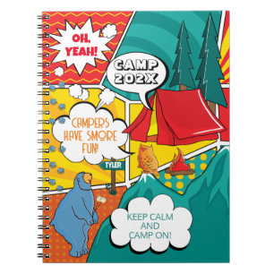 Kid's Pop Art Summer Camp Notizblock