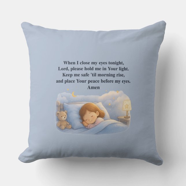 Kids Prayer Kissen (Vorderseite)