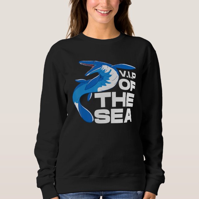 Kids Prehistoric Mosasaurus 1 Sweatshirt (Vorderseite)