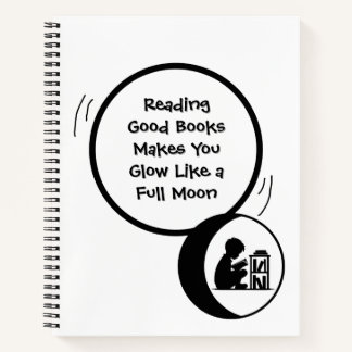 Kids Reading Sticker Notizbuch