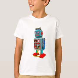 KIDS RETRO ROBOT T - SHIRT