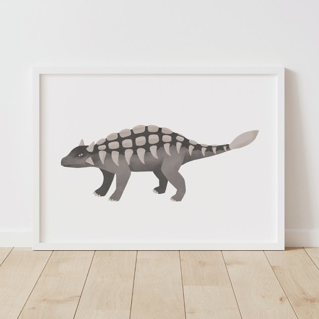 Kids Room Ankylosaurus Dinosaur Poster (Von Creator hochgeladen)