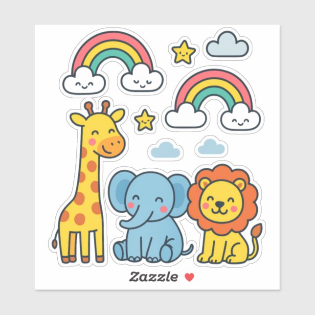 Kids room stickers aufkleber (Blatt)