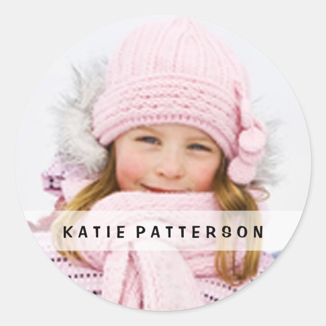 Kids Round Closure Sticker (Vorderseite)