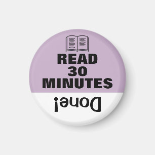 Kid's Routine Erinnerung Magnet Lesen