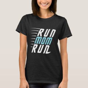 Kids Runner Mama Marathon 5K Race T-Shirt