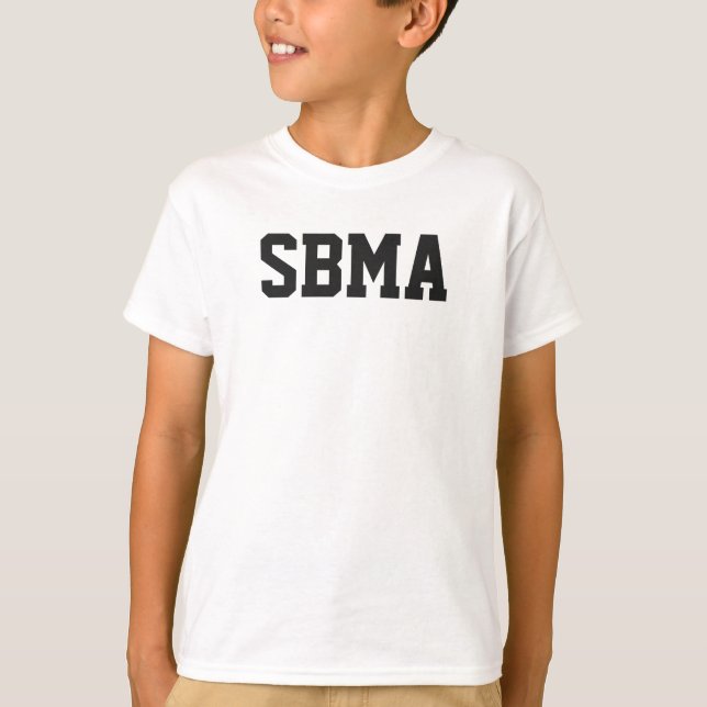 Kids SBMA Langarm-Performance-Shirt T-Shirt (Vorderseite)