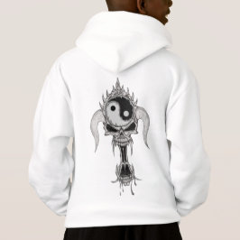 Kids-Schädelhuhn Hoodie