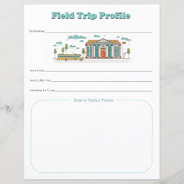Kids School Field Trip Profil Download Print