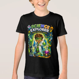 Kids Science T-Shirt | Science Explorer Tri-Blend Shirt