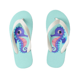 Kids Seepferd Flip Flops