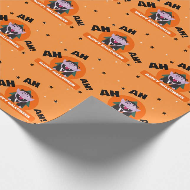 Kids Sesame Street Halloween Geschenkpapier (Ecke)