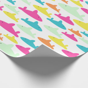 Kids Shark Pattern Geschenkpapier