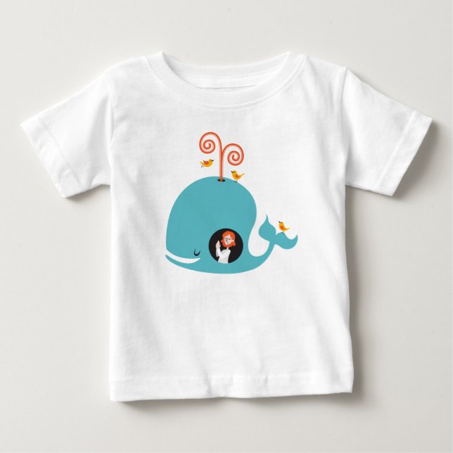 Kids Shirt Bible Story Jonah And The Whale (Vorderseite)