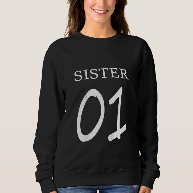 Kids Sister 01 1 Sweatshirt (Vorderseite)