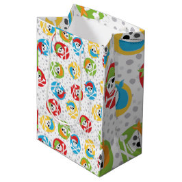 Kids SKULL Party Pirate Medium Geschenktasche Mittlere Geschenktüte