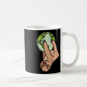 Kids Sloth Hangan Earth Day Environmental Animal Kaffeetasse