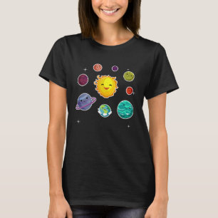 Kids-Solaranlagen für Raumschiffe T-Shirt
