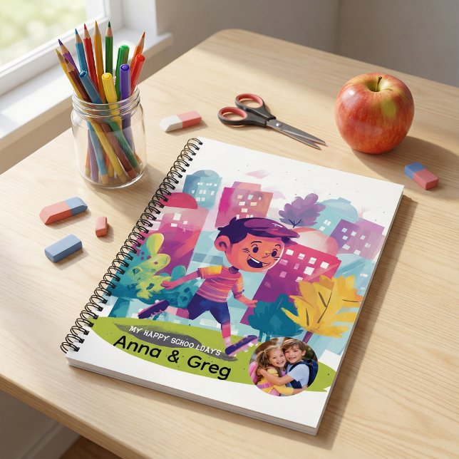 Kids spiral notebook pastel back to school notizbuch (Von Creator hochgeladen)