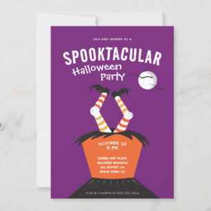 Kids Spooktacular Halloween Einladung