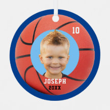Kids Sporty Blue Foto Basketball