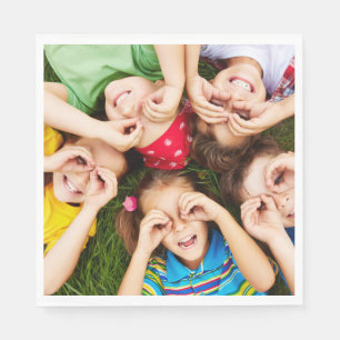 Kids Summer Fun Paper Serviette