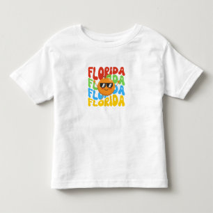 Kids Summer Shirt   Floridas Orange