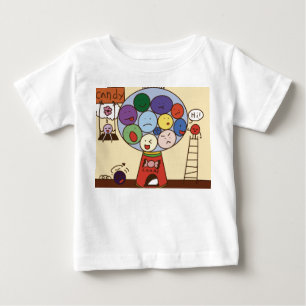 "Kids T - Shirt mit farbenfroher Ballon Illustrati
