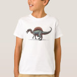 Kids T - Shirt Spinosaurus Dinosaurier<br><div class="desc">Spinosaurus ist der größte bekannte fleischfressende Dinosaurier, sogar größer als Tyrannosaurus oder Giganotosaurus. Spinosaurus hatte einen ungewöhnlichen lang gestreckten Schädel und eine Anordnung der Zähne. Das markanteste Merkmal von Spinosaurus war ein Set von langen Stacheln entlang des Rückens des Tieres. Diese Stacheln wuchsen bis zu 2 Meter (2 Meter) lang...</div>