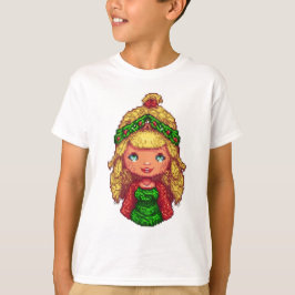 Kids T - Shirt Weihnachtsmädchen