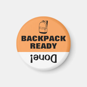 Kid's Task Chore List Erinnerung Magnet School Bag