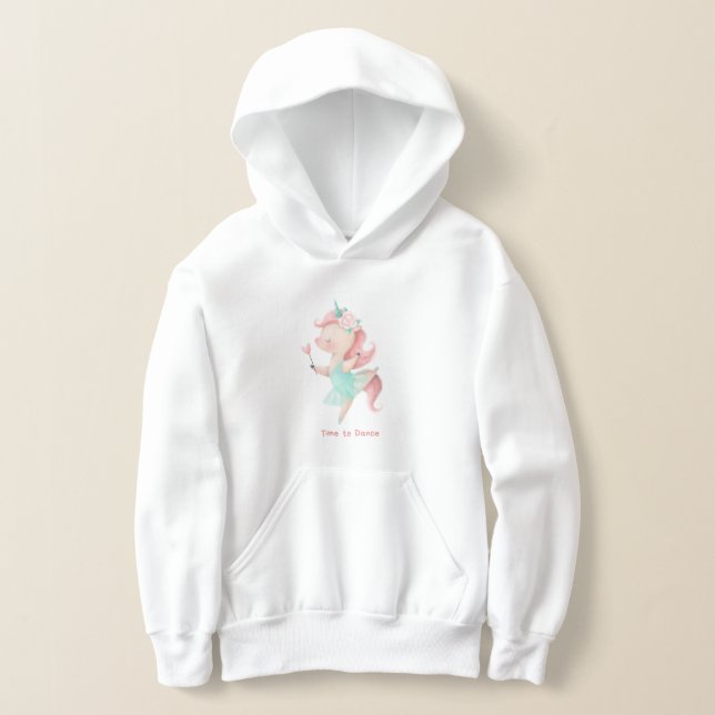 Kids Time to Dance Unicorn Sweatshirt (Ablage )