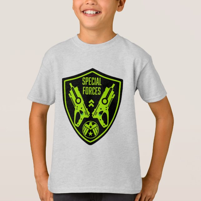 Kids Toy Dart Gun Battle T-Shirt (Vorderseite)