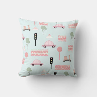 Kids Transport Decorative Pillow Kissen