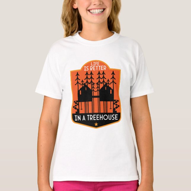 Kids Treehouses T-Shirt (Vorderseite)