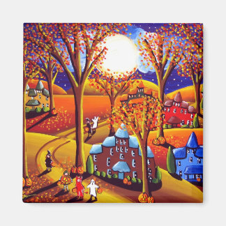 Kids Trick Leckerei Halloween Magnet