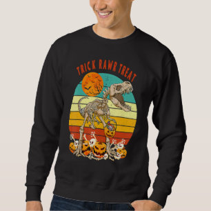 Kids Trick Rawr Leckerei Skeleton Dino Kleinkind B Sweatshirt
